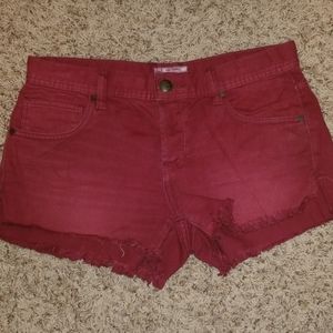 Free People Denim Shorts